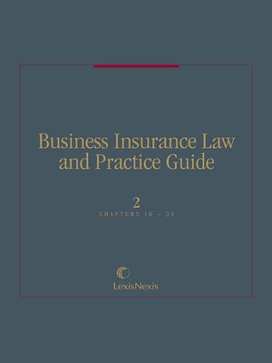 cover image of Business Insurance Law and Practice Guide
